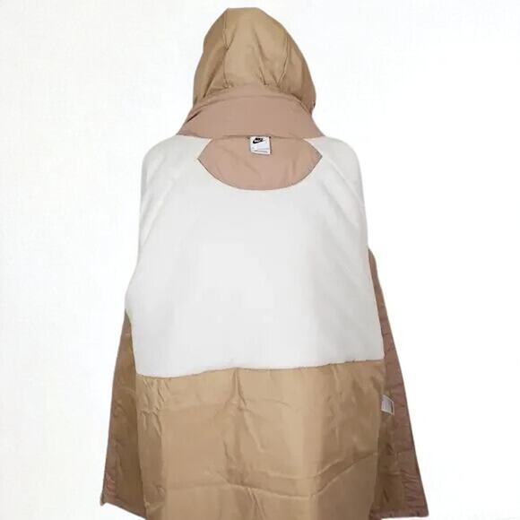 Nike Sportswear Essential Insulated Tan and White Jacket - Picture 11 of 15